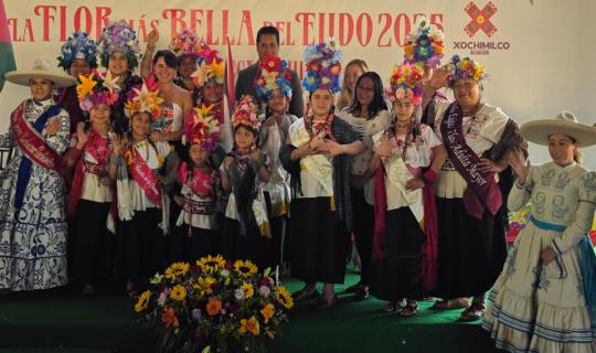 Xochimilco brilla una vez más con La Flor Más Bella Del Ejido 2025, una festividad que exalta la identidad mexicana