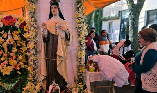 Santa Teresa celebra su historia entre música, danza y devoción, una fiesta patronal que une a La Magdalena Contreras