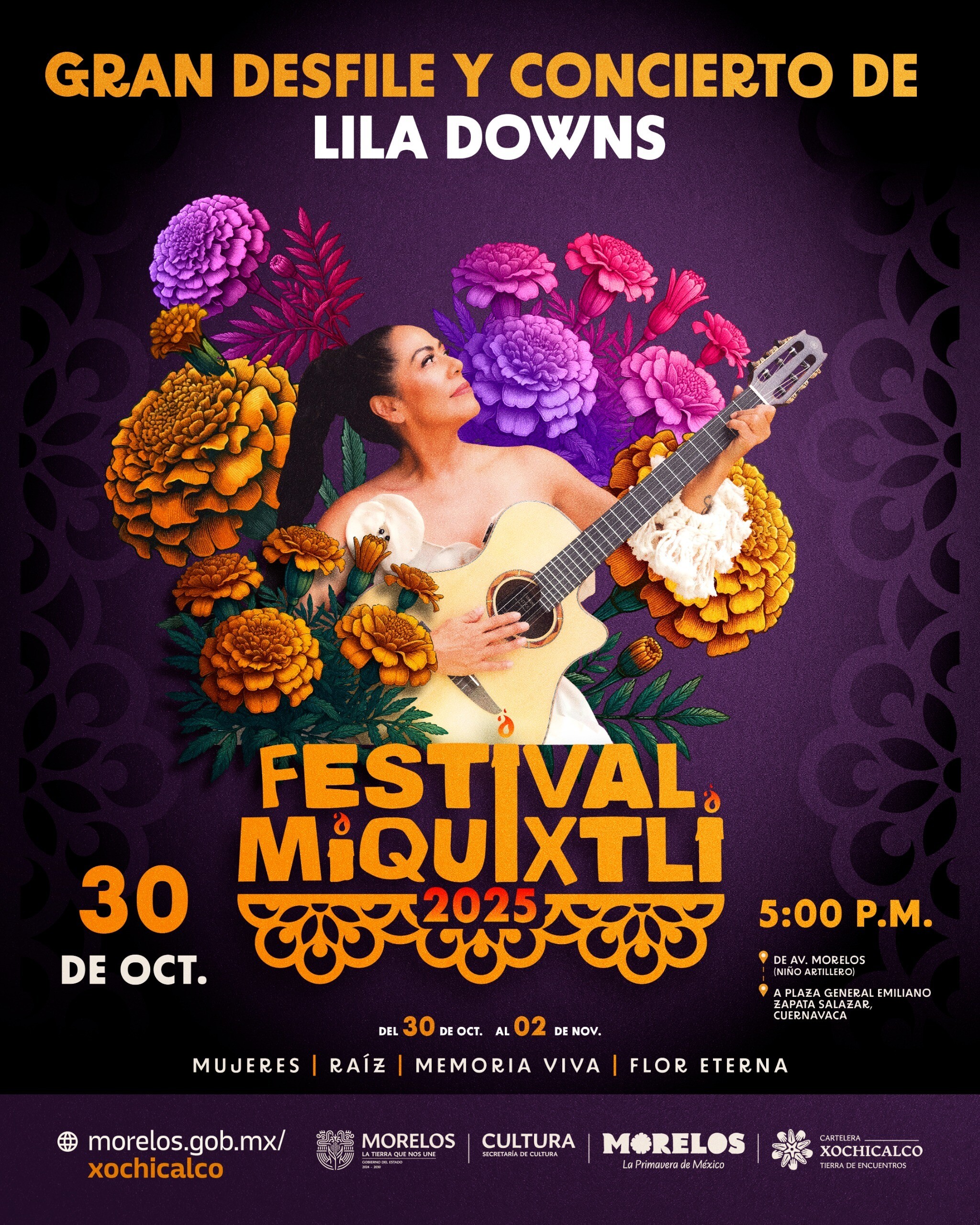 Cartel 2 Festival Miquixtli Morelos 2025