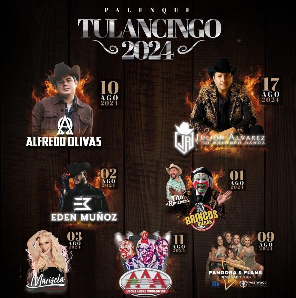 expo feria tulancingo 2023 palenque