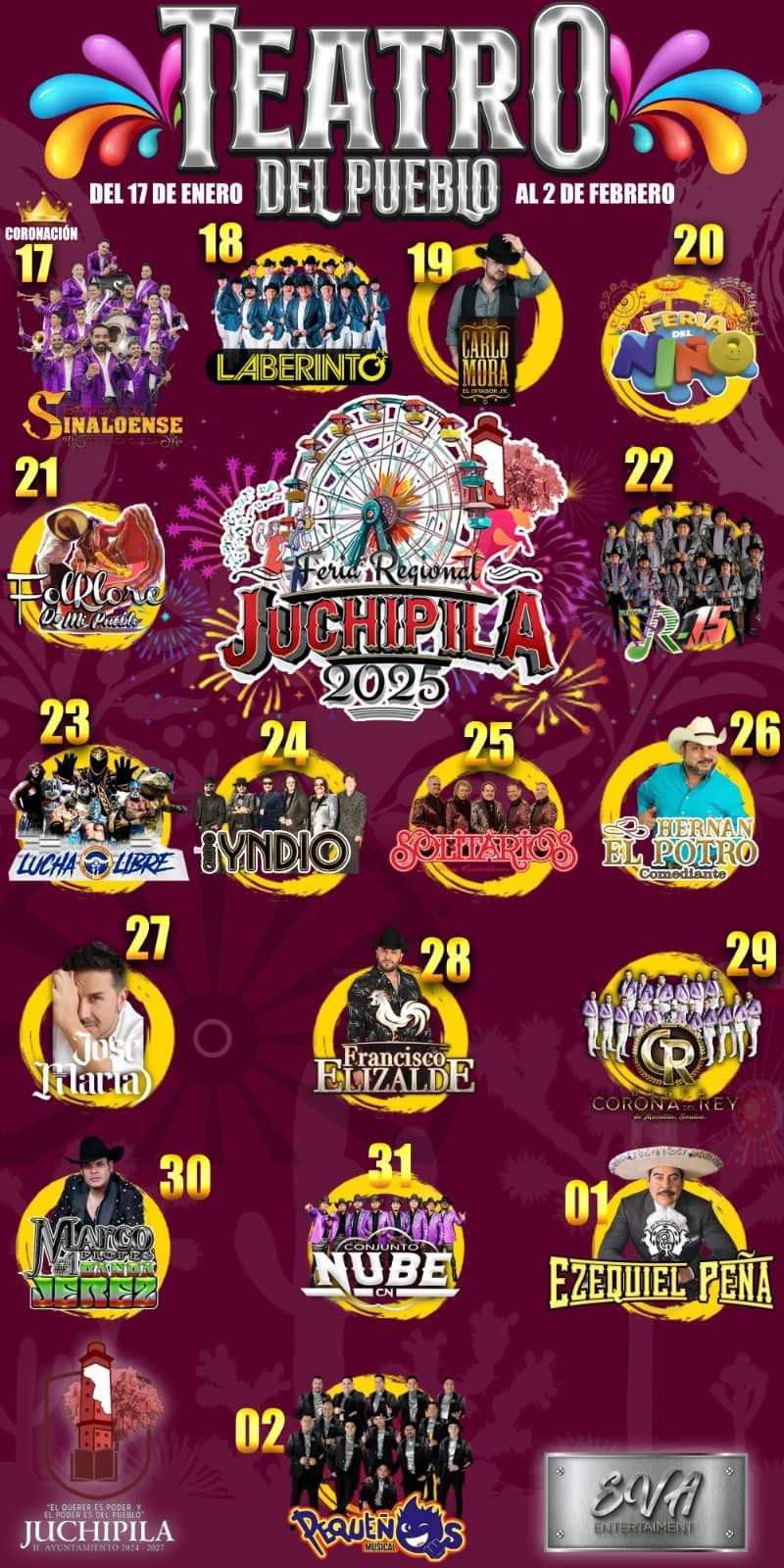 Feria Juchipila 2025 Teatro del Pueblo