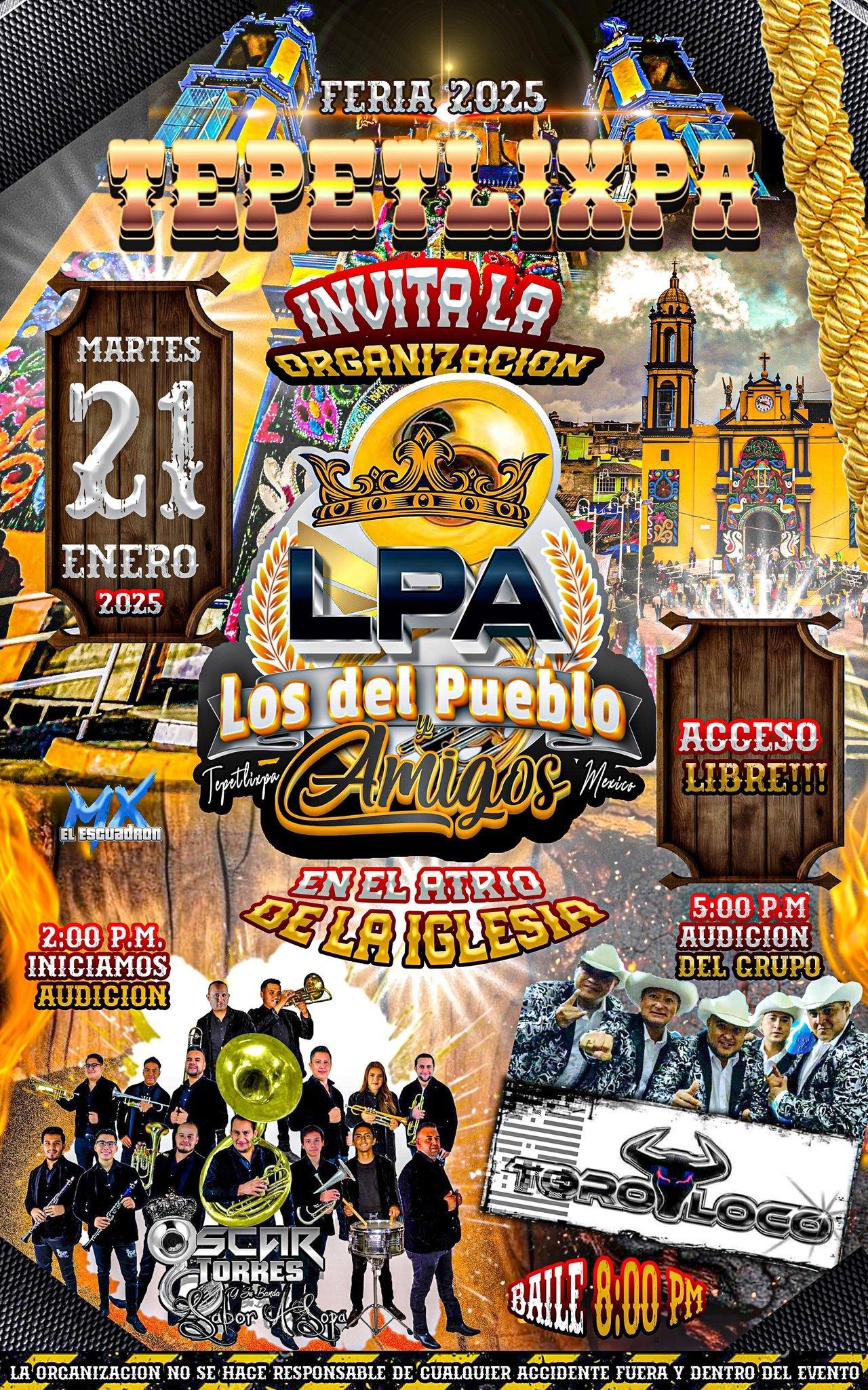 Feria Tepetixpa 2025 21 Enero