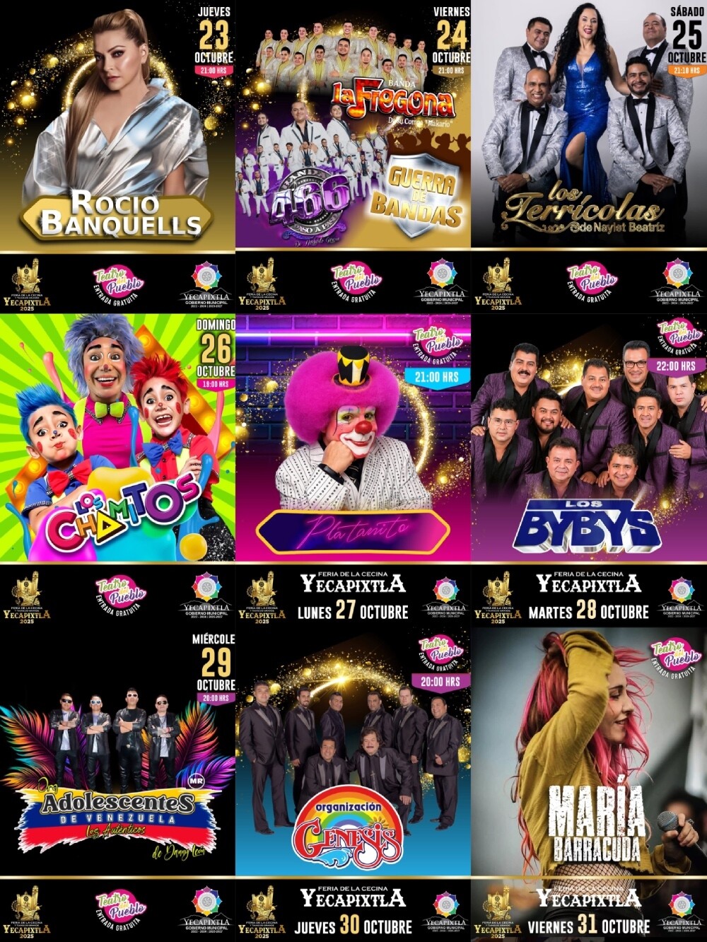 Feria Yecapixtla 2025 Teatro del Pueblo