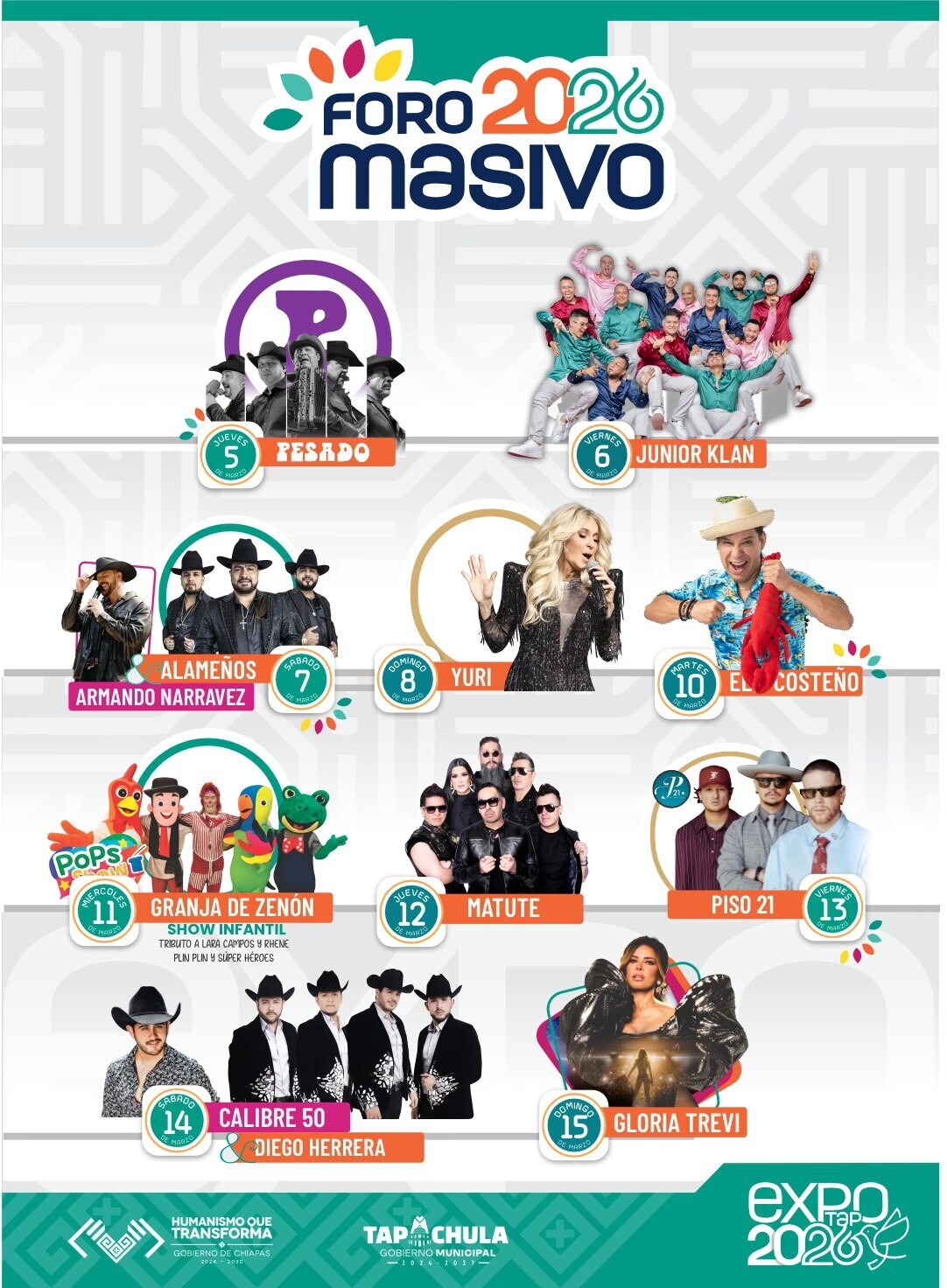 Foro Expo Feria Tapachula 2026