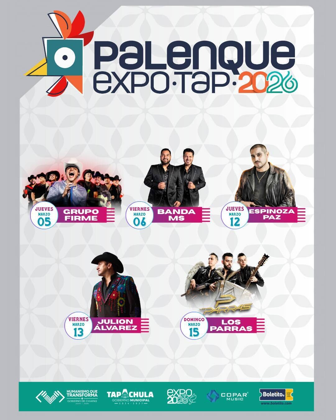 Palenque Expo Feria Tapachula Chiapas 2026