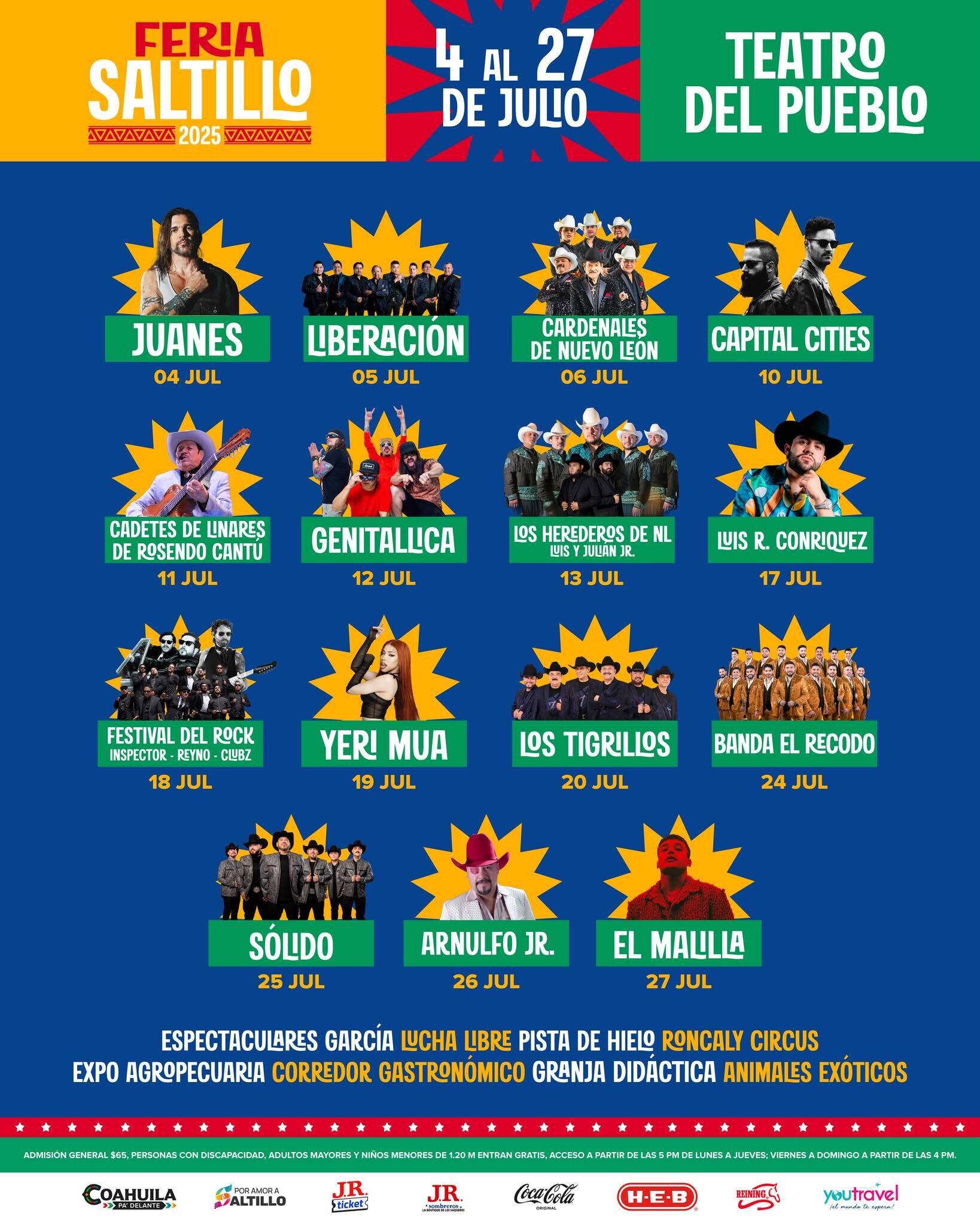 Feria Saltillo 2025 Teatro del Pueblo