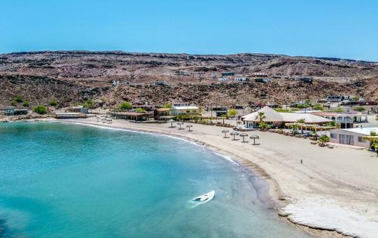 Puertecitos, oasis costero y aguas termales en el Mar de Cortés