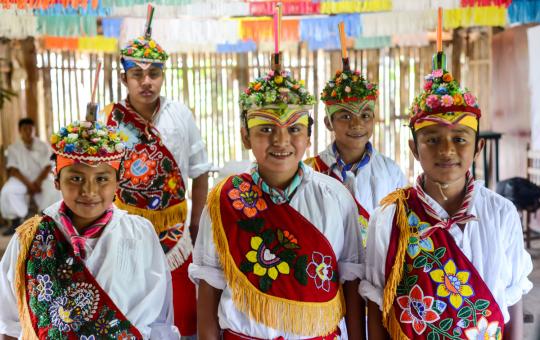 Escuela de Niños Voladores en Veracruz, cuna de hombres, jóvenes y niños pájaro