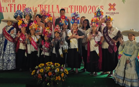 Xochimilco brilla una vez más con La Flor Más Bella Del Ejido 2025, una festividad que exalta la identidad mexicana