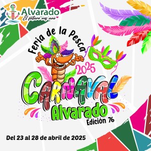 Feria de la Pesca y Carnaval Alvarado 2025